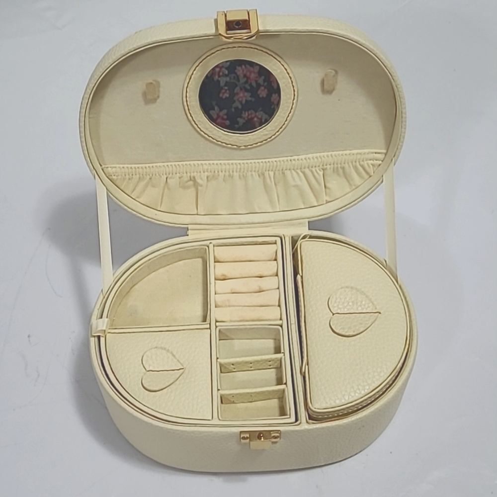Jewelry Box, Ivory, 8 1/2" X 6" X 3 1/2